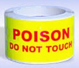 Poison 'Do Not TOUCH' Labels