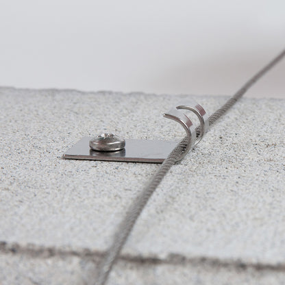 Multi Purpose Wire Rope Stainless Steel Intermediate Bracket
