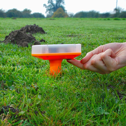Hi-Vis Mega Sonic Solar Mole repeller