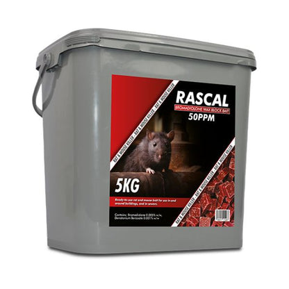 Rascal Bromadiolone Wax Blocks