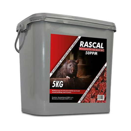 Rascal Bromadiolone Wax Blocks