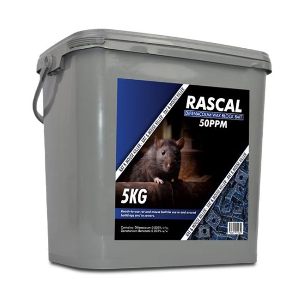 Rascal Difenacoum Wax Blocks