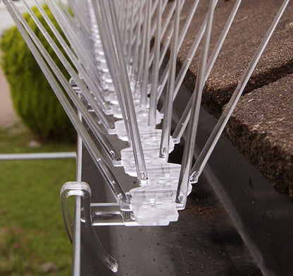 Plastic Pigeon Spikes - Gutter Kit