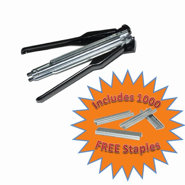 Hog Ring Stapler - 1000 FREE HOG RINGS