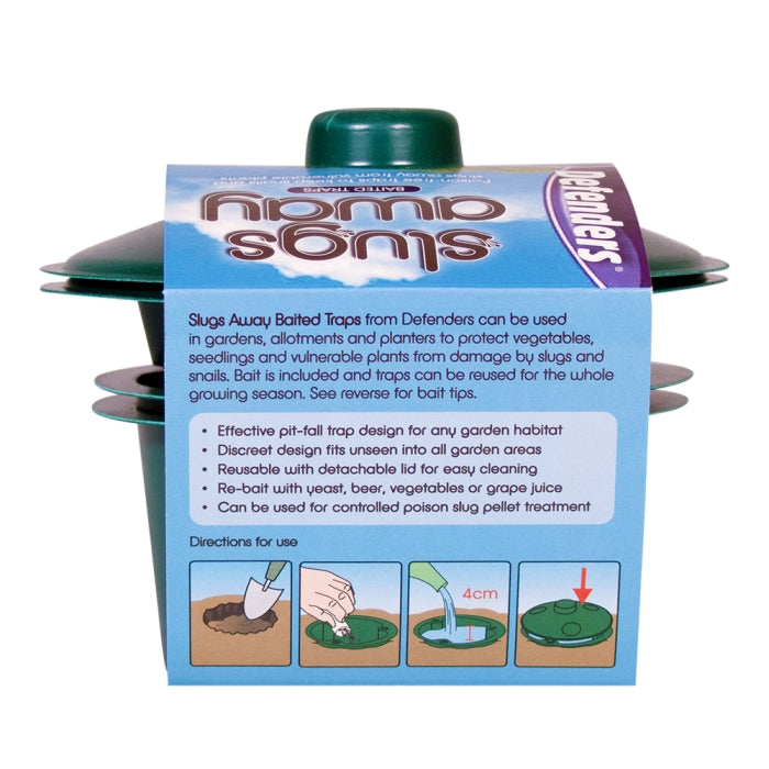 Slugs Away® Ready-Baited Trap - Twinpack