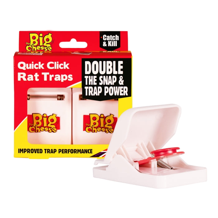 Quick Click Rat Trap - Twinpack
