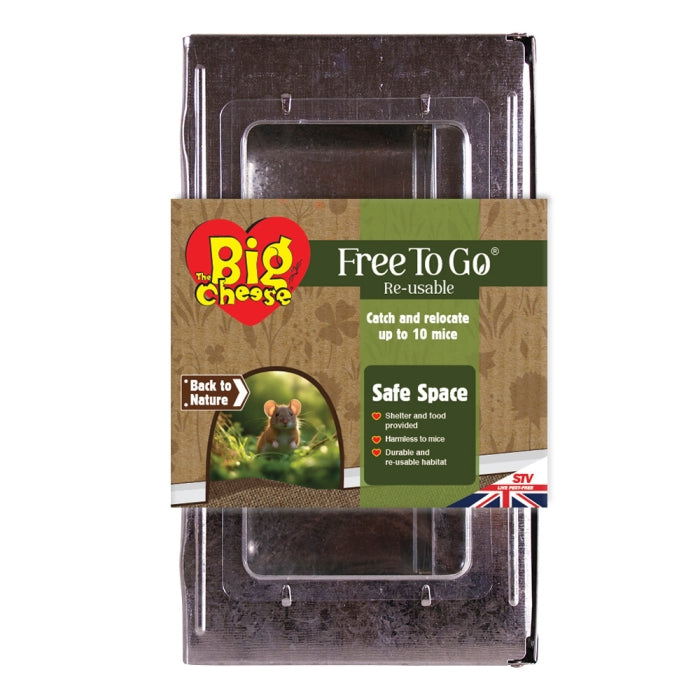 Free To Go Re-Usable Multi Catch Mouse Trap