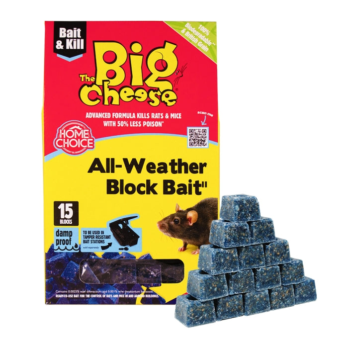 All Weather Big Cheese Bait Blocks