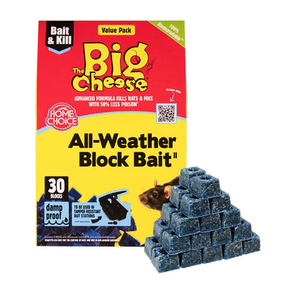 All Weather Big Cheese Bait Blocks