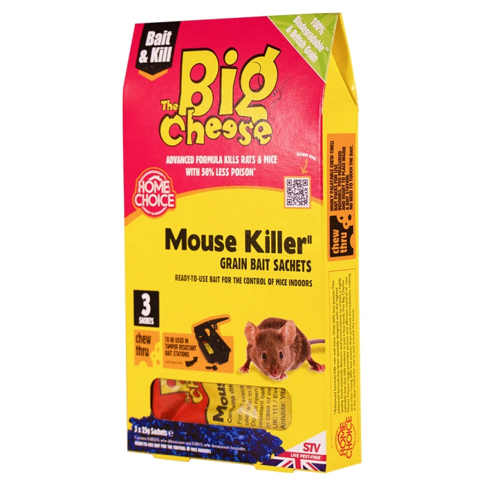 Rat and Mouse Killer Grain Bait Sachets