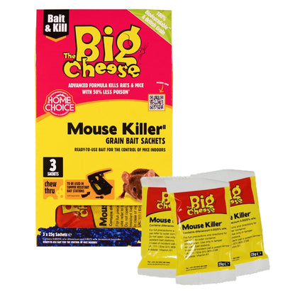 Rat and Mouse Killer Grain Bait Sachets
