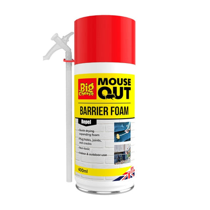 The Big Cheese Mouse Out Barrier Foam - 400ml