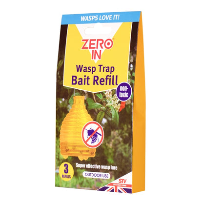 Wasp Trap Bait Refill Sachet - 3-Pack