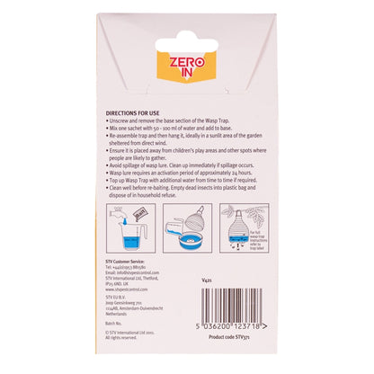 Wasp Trap Bait Refill Sachet - 3-Pack