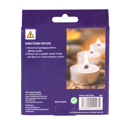 Citronella Tea Lights - 18 pack.