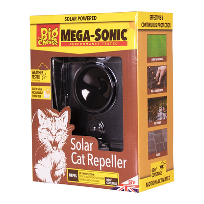 Mega-Sonic Solar Cat Repeller
