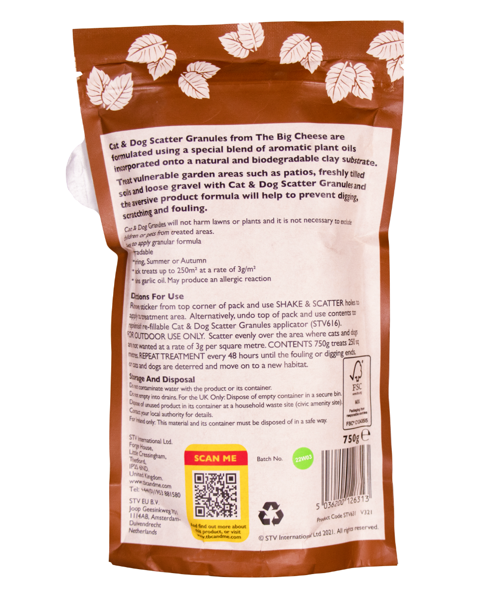 Cat & Dog Repellent Scatter Granules