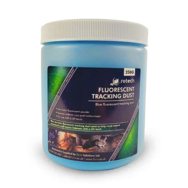 Fluorescent Tracking Dust