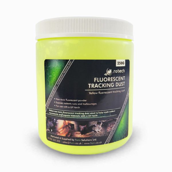 Fluorescent Tracking Dust