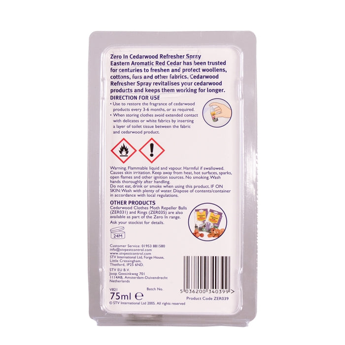 Cedarwood Refresher Spray