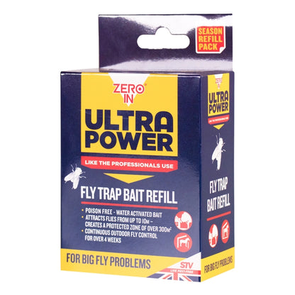Outdoor Fly Trap Refill Sachet - 8g x 6