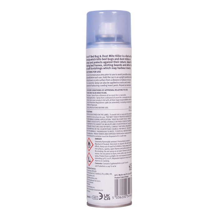 Bed Bug & Dust Mite Killer Aerosol